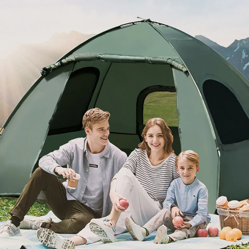 2-Person Foldable Outdoor Camping Tent Cot with Air Mattress and Sleeping Bag Outdoor Fishing Picnic Tent
2-Person Foldable Outdoor Camping Tent Cot with Air Mattress and Sleeping Bag Outdoor Fishing Picnic Tent