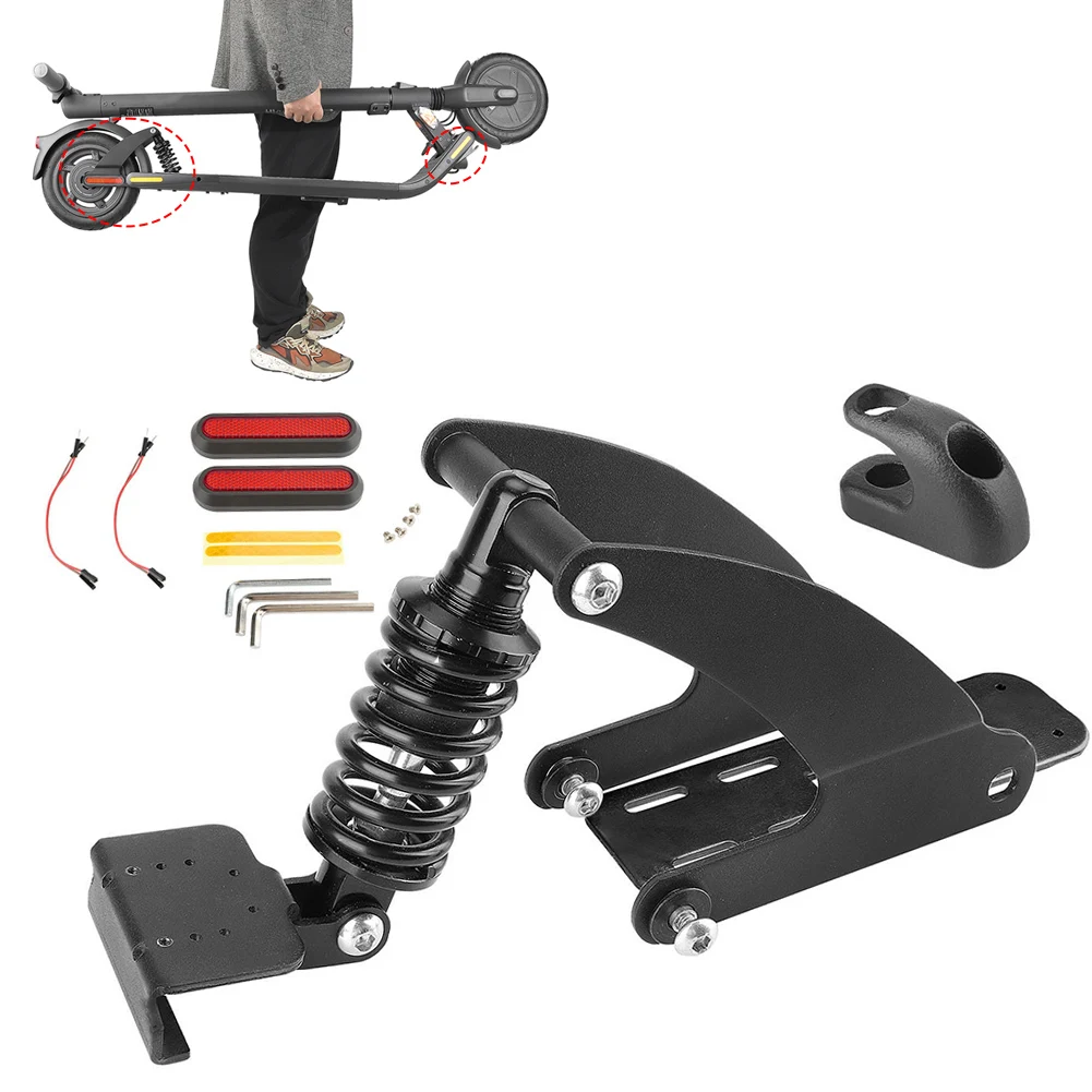 

Durable Portable Practical Shock Absorber Kit Rear Suspension Electric Scooter Replacement Steel 230*130*125mm