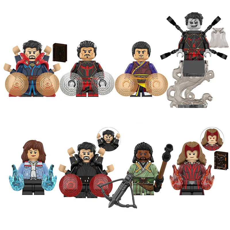 8pcs Assembled Toys Super British Series Guardian Doctor Strange American Miss Mini Figma KT1057 Building Blocks Figure toys
8pcs Assembled Toys Super British Series Guardian Doctor Strange American Miss Mini Figma KT1057 Building Blocks Figure toys