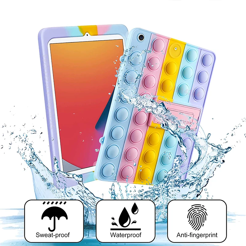 Soft Bubble Case For iPad Air 1 Air 2 Silicone Tablet Stand Cover For iPad Pro 9.7 2016 2017 2018 6th 5th Generation Kids Case 
Soft Bubble Case For iPad Air 1 Air 2 Silicone Tablet Stand Cover For iPad Pro 9.7 2016 2017 2018 6th 5th Generation Kids Case