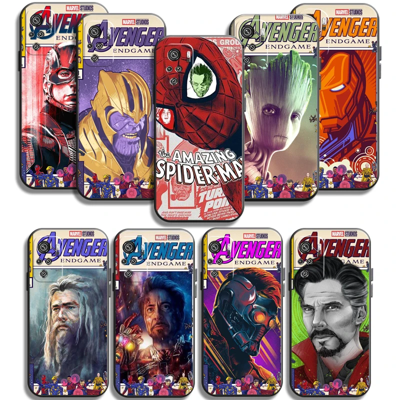 Avengers Marvely Phone Cases For Xiaomi Redmi POCO X3 GT X3 Pro M3 POCO M3 Pro X3 NFC X3 Mi 11 Mi 11 Lite Funda Soft TPU
Avengers Marvely Phone Cases For Xiaomi Redmi POCO X3 GT X3 Pro M3 POCO M3 Pro X3 NFC X3 Mi 11 Mi 11 Lite Funda Soft TPU