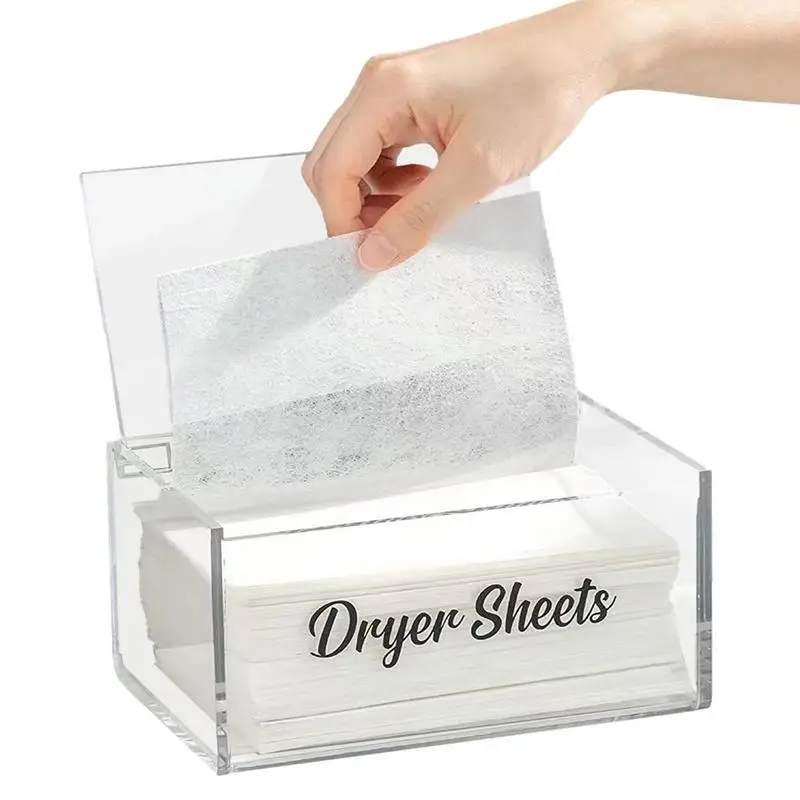 Dryer Sheet Holder Rectangular Dispenser Tissue Box Tissue Dispenser Storage Organizer For Facial Napkin Kitchen/Car/Bathroom
Dryer Sheet Holder Rectangular Dispenser Tissue Box Tissue Dispenser Storage Organizer For Facial Napkin Kitchen/Car/Bathroom