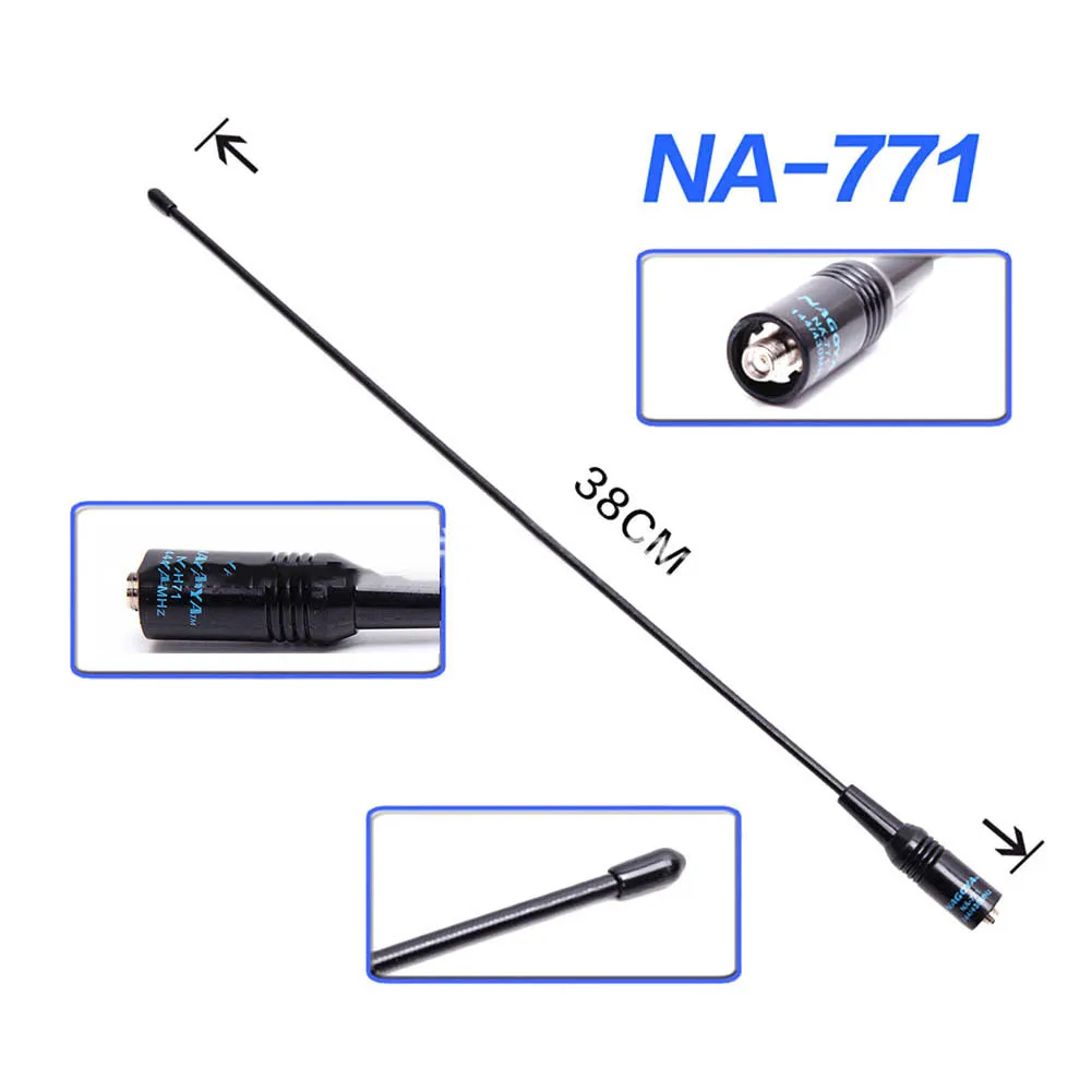 1x Walkie Talkie Antenna NA-771 Antenna Sma-F Dual Band High Gain Radio Antenna For Baofeng Uv-5R UV5RA UV5RE UV5R Plus
1x Walkie Talkie Antenna NA-771 Antenna Sma-F Dual Band High Gain Radio Antenna For Baofeng Uv-5R UV5RA UV5RE UV5R Plus