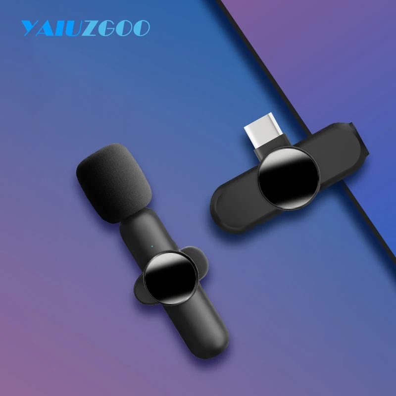 Wireless Lavalier Microphone Audio Video Recording Portable Mini Microphone For iPhone Android Facebook Live Broadcast
Wireless Lavalier Microphone Audio Video Recording Portable Mini Microphone For iPhone Android Facebook Live Broadcast