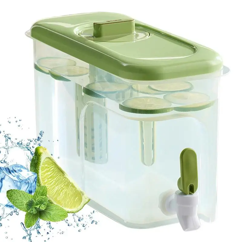 Drink Dispensers For Parties 4L Refrigerator Water Dispensers Bottle With Spigot Bpa Free Leak-proof Slimline Mini Fridge
Drink Dispensers For Parties 4L Refrigerator Water Dispensers Bottle With Spigot Bpa Free Leak-proof Slimline Mini Fridge