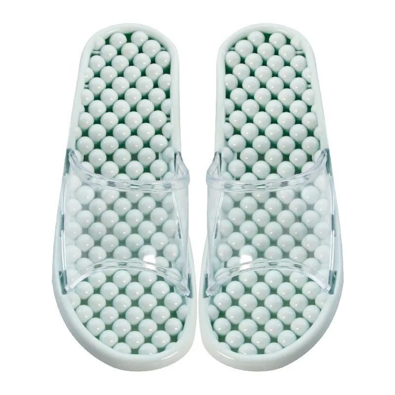 Acupressure Massage Slippers Men Women Transparent Candy Color Non-Slip Bathroom Health Foot Massage Beads Couple Home Slippers
Acupressure Massage Slippers Men Women Transparent Candy Color Non-Slip Bathroom Health Foot Massage Beads Couple Home Slippers