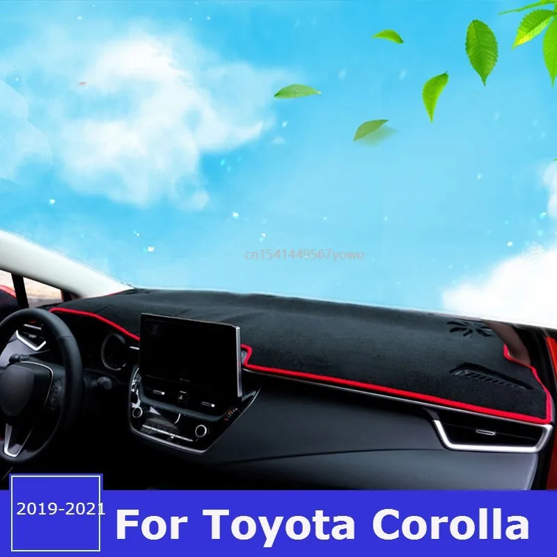 For Toyota Corolla E210 Car Dashboard Covers Mat Sun Shade Pad Instrument Panel Carpets Trim Anti-UV Accessories 2019 2020 2021
For Toyota Corolla E210 Car Dashboard Covers Mat Sun Shade Pad Instrument Panel Carpets Trim Anti-UV Accessories 2019 2020 2021