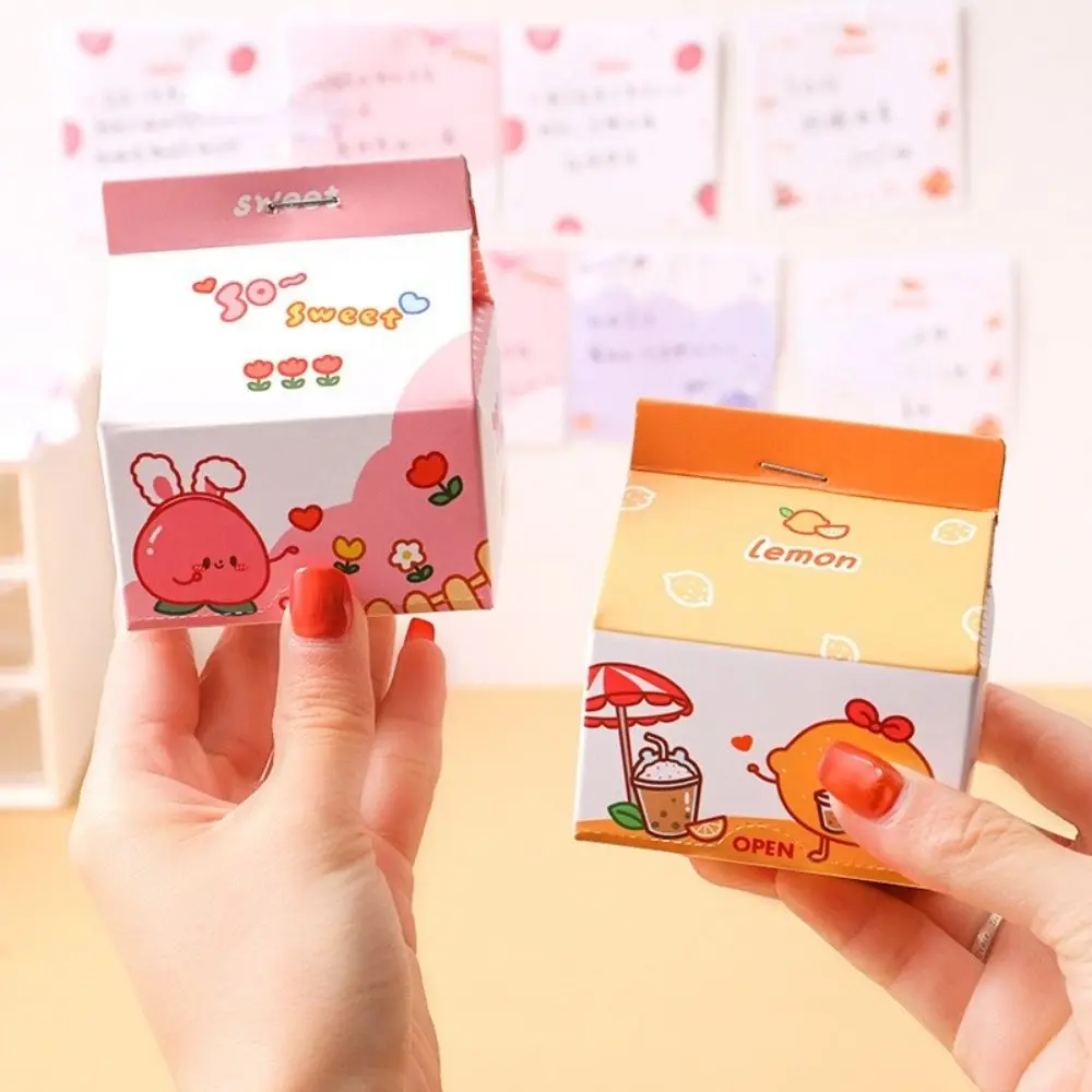 Stationery DIY Notepad School Supplies Scrapbooking Message Paper No-Sticky Note Milk Carton Memo Pad Message Notes
Stationery DIY Notepad School Supplies Scrapbooking Message Paper No-Sticky Note Milk Carton Memo Pad Message Notes