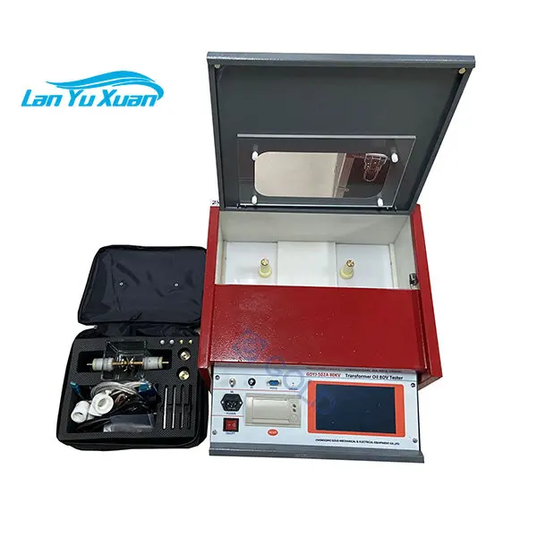 IEC60156 Automatic Insulating Oil BDV Testing Machine 100kV Transformer Oil Dielectric Strength Tester
IEC60156 Automatic Insulating Oil BDV Testing Machine 100kV Transformer Oil Dielectric Strength Tester