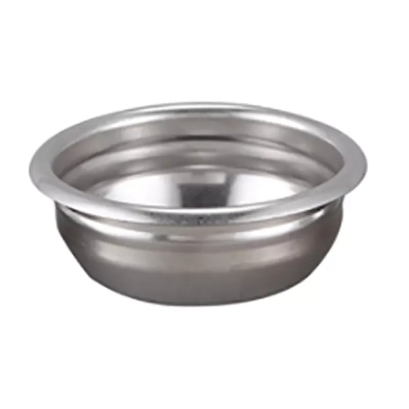 58mm Reusable Filter Basket Stainless Steel Double Doses Filter Cup Coffee Machine Filter Basket Bottomless Filter
58mm Reusable Filter Basket Stainless Steel Double Doses Filter Cup Coffee Machine Filter Basket Bottomless Filter