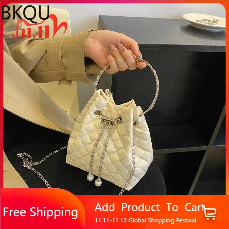 BKQU Women's Chain Bucket Bags Summer New Rhombus Shoulder Bags Ladies Messenger Bags Versatile Ladies Beam Bags
BKQU Women's Chain Bucket Bags Summer New Rhombus Shoulder Bags Ladies Messenger Bags Versatile Ladies Beam Bags