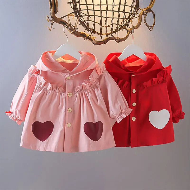 Children's Clothing 2022 Spring Autumn Baby Girl Windbreake Coat Fashion Cute Long Sleeve Trench Coats Outerwear Age for 1-3Y
Children's Clothing 2022 Spring Autumn Baby Girl Windbreake Coat Fashion Cute Long Sleeve Trench Coats Outerwear Age for 1-3Y