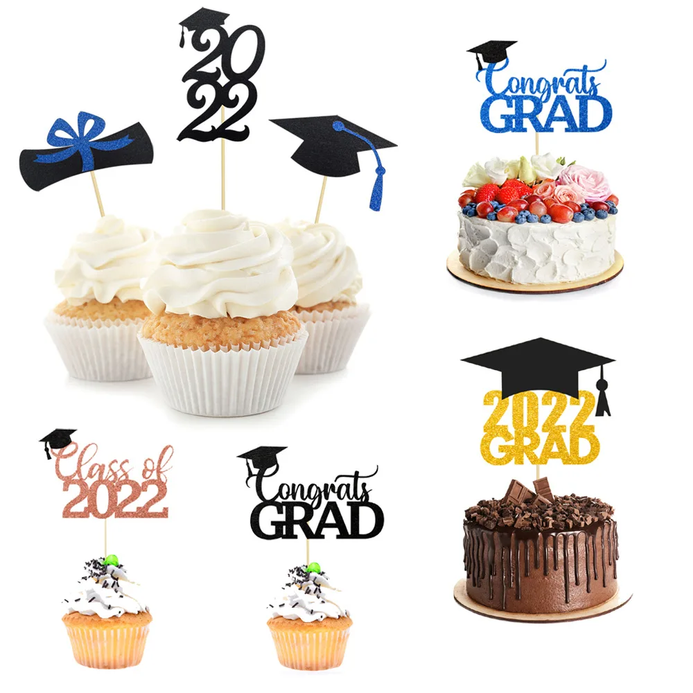JOLLYBOOM 24PCS Class of 2022 Graduation Party Cake Decoration Bachelor Cap Cake Toppers 2022 Graduate Season Party Supplies
JOLLYBOOM 24PCS Class of 2022 Graduation Party Cake Decoration Bachelor Cap Cake Toppers 2022 Graduate Season Party Supplies