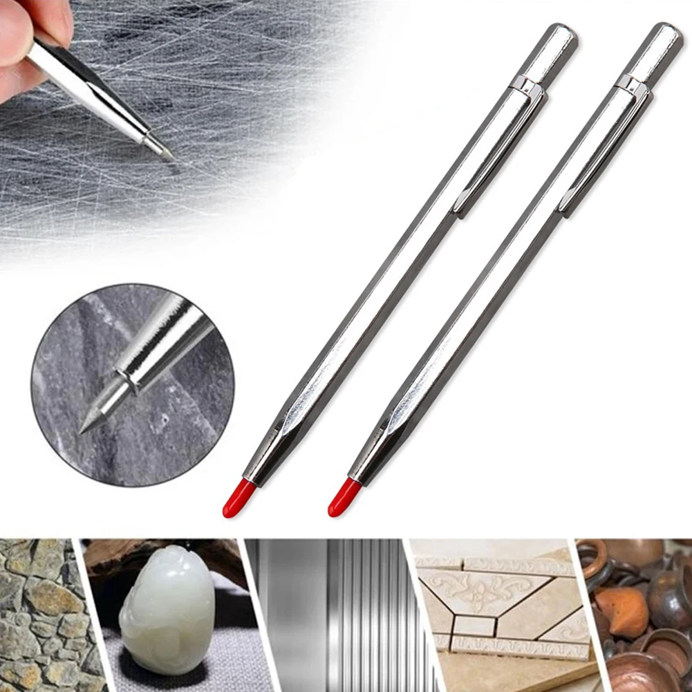 2pcs 145mm Diamond Glass Cutter Carbide Scriber Metal Glass Tiles Marbles Cutting Machine Lettering Marking Pen Tools
2pcs 145mm Diamond Glass Cutter Carbide Scriber Metal Glass Tiles Marbles Cutting Machine Lettering Marking Pen Tools