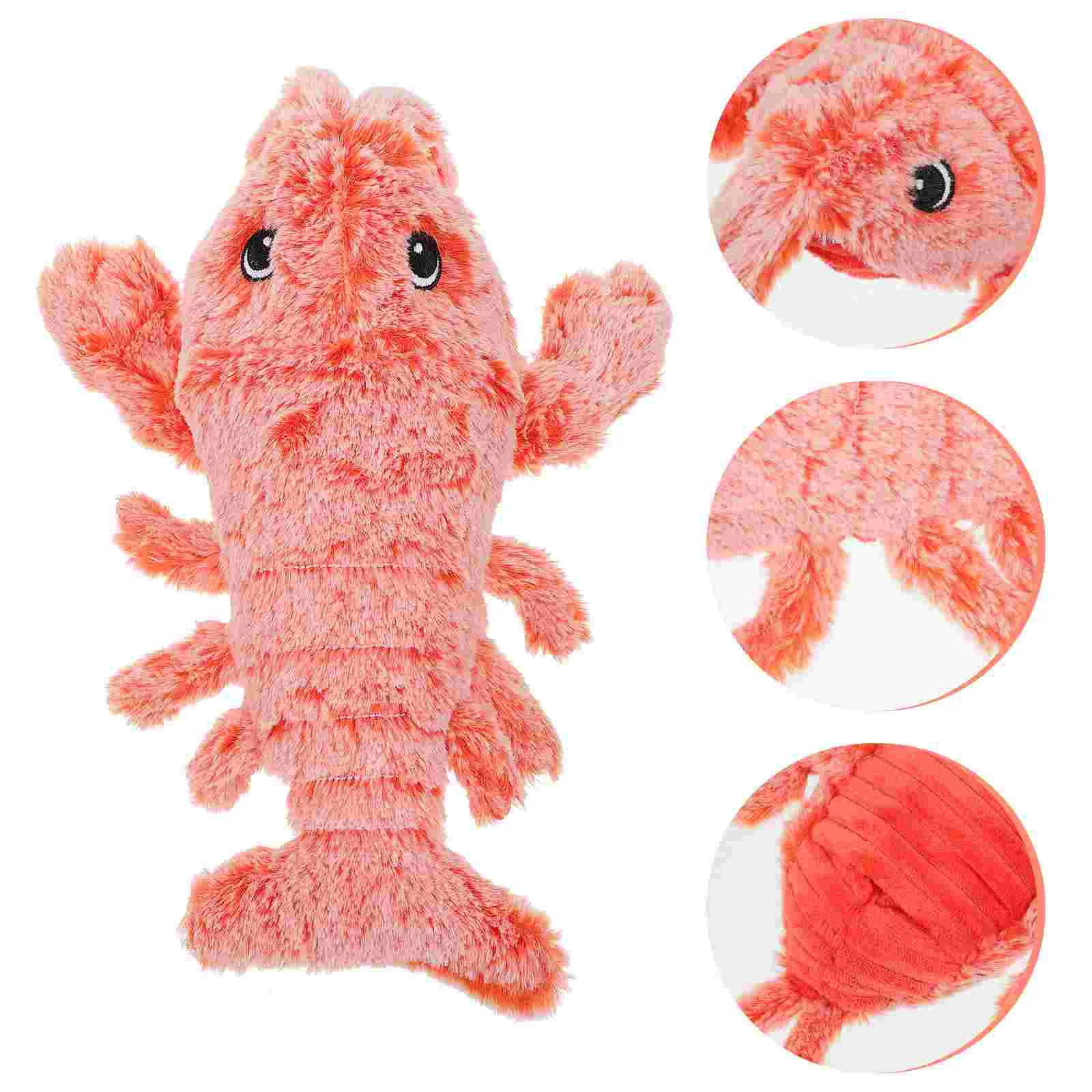 1pc Lobster Cat USB Rechargeable Interactive Electric jumping shrimp Cat Plaything
1pc Lobster Cat USB Rechargeable Interactive Electric jumping shrimp Cat Plaything