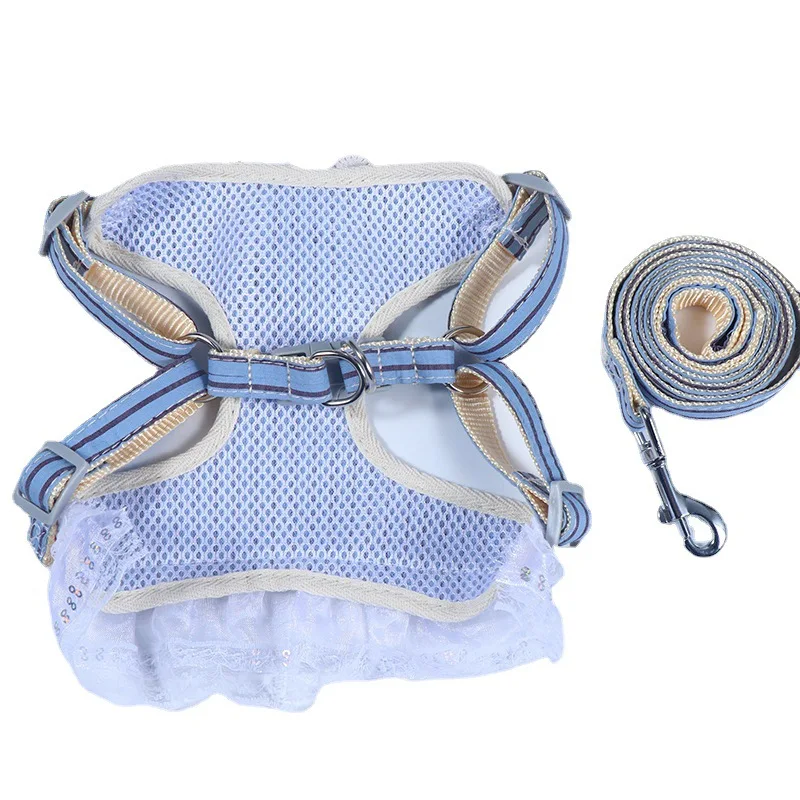 New Striped Rabbit Chest Strap Small and Medium-Sized Dog Anti-Breakaway Traction Rope Amazon Vest-Style Dog Training Rope
New Striped Rabbit Chest Strap Small and Medium-Sized Dog Anti-Breakaway Traction Rope Amazon Vest-Style Dog Training Rope