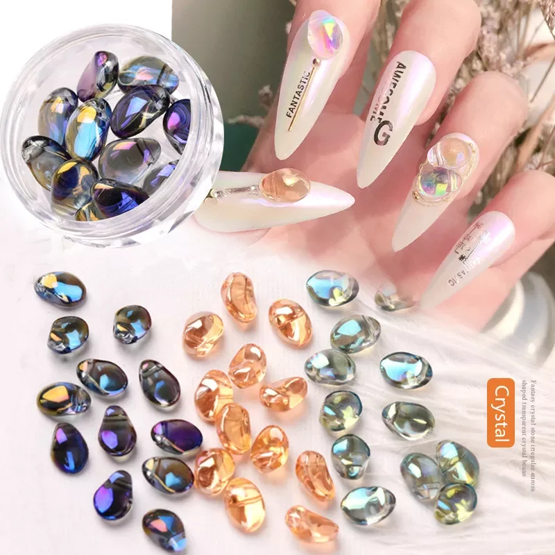 NEW2023 Crystal AB Nail Art Decorations Aurora Irregular Pixie Stones Jewelry 3D Shiny Rhinestones Japanese Nails Accessories
NEW2023 Crystal AB Nail Art Decorations Aurora Irregular Pixie Stones Jewelry 3D Shiny Rhinestones Japanese Nails Accessories