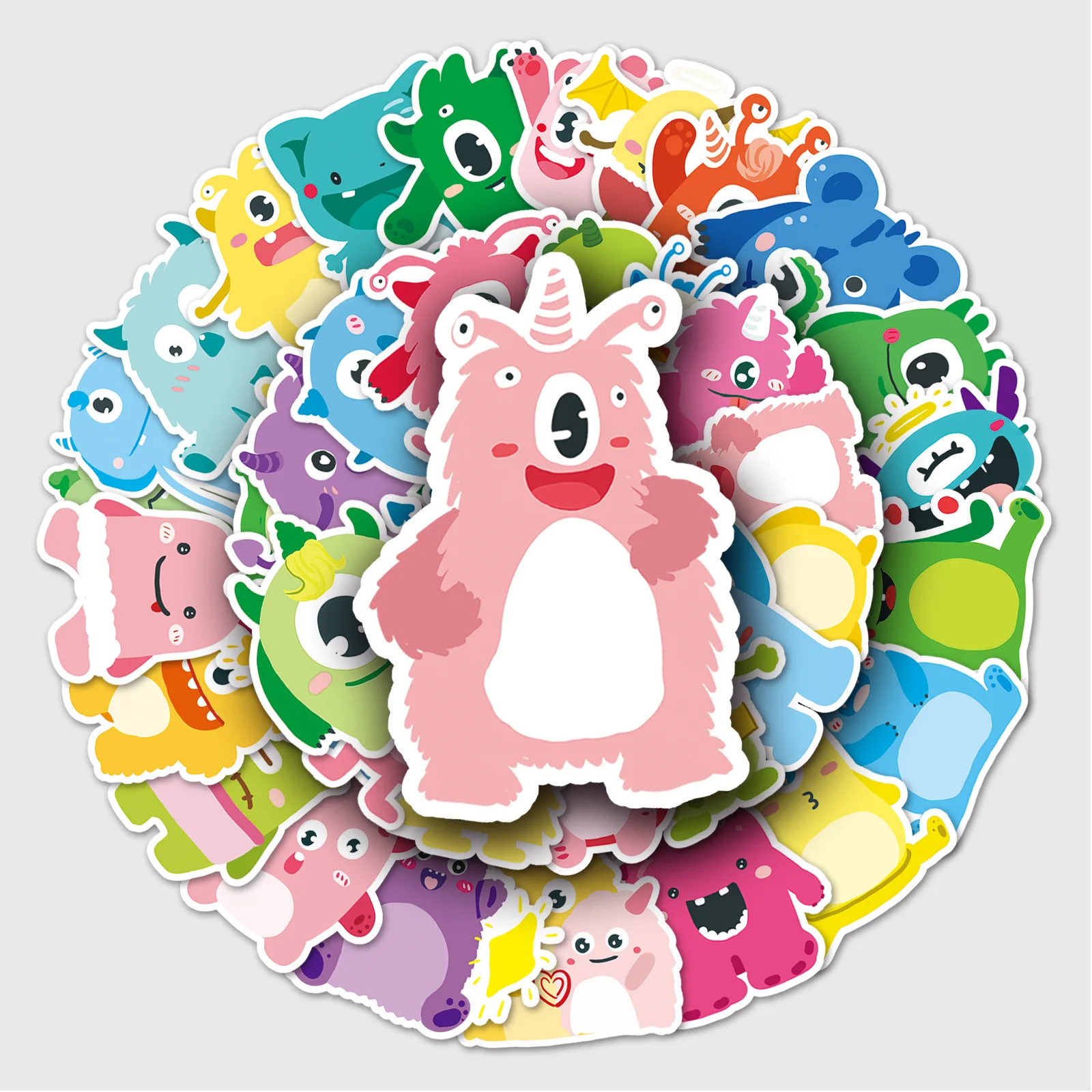 50Pcs Kawaii Colorful Little Monster Stickers Cute Cartoon Waterproof Decals DIY Phone Laptop Luggage Scrapbooking Kids Toy B2
50Pcs Kawaii Colorful Little Monster Stickers Cute Cartoon Waterproof Decals DIY Phone Laptop Luggage Scrapbooking Kids Toy B2