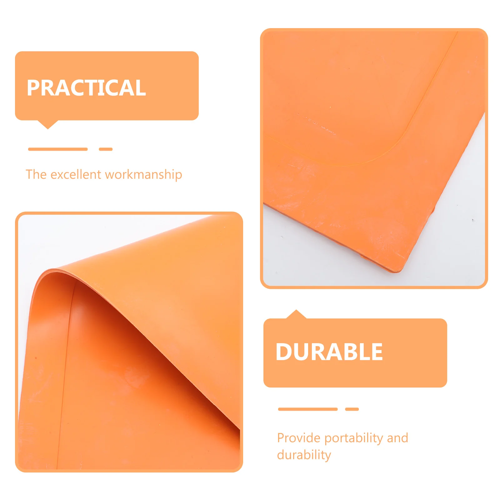 1 Set of Rubber Plate Non Baseball Plate Thrown Down Rubber Base Baseball Base for School
1 Set of Rubber Plate Non Baseball Plate Thrown Down Rubber Base Baseball Base for School