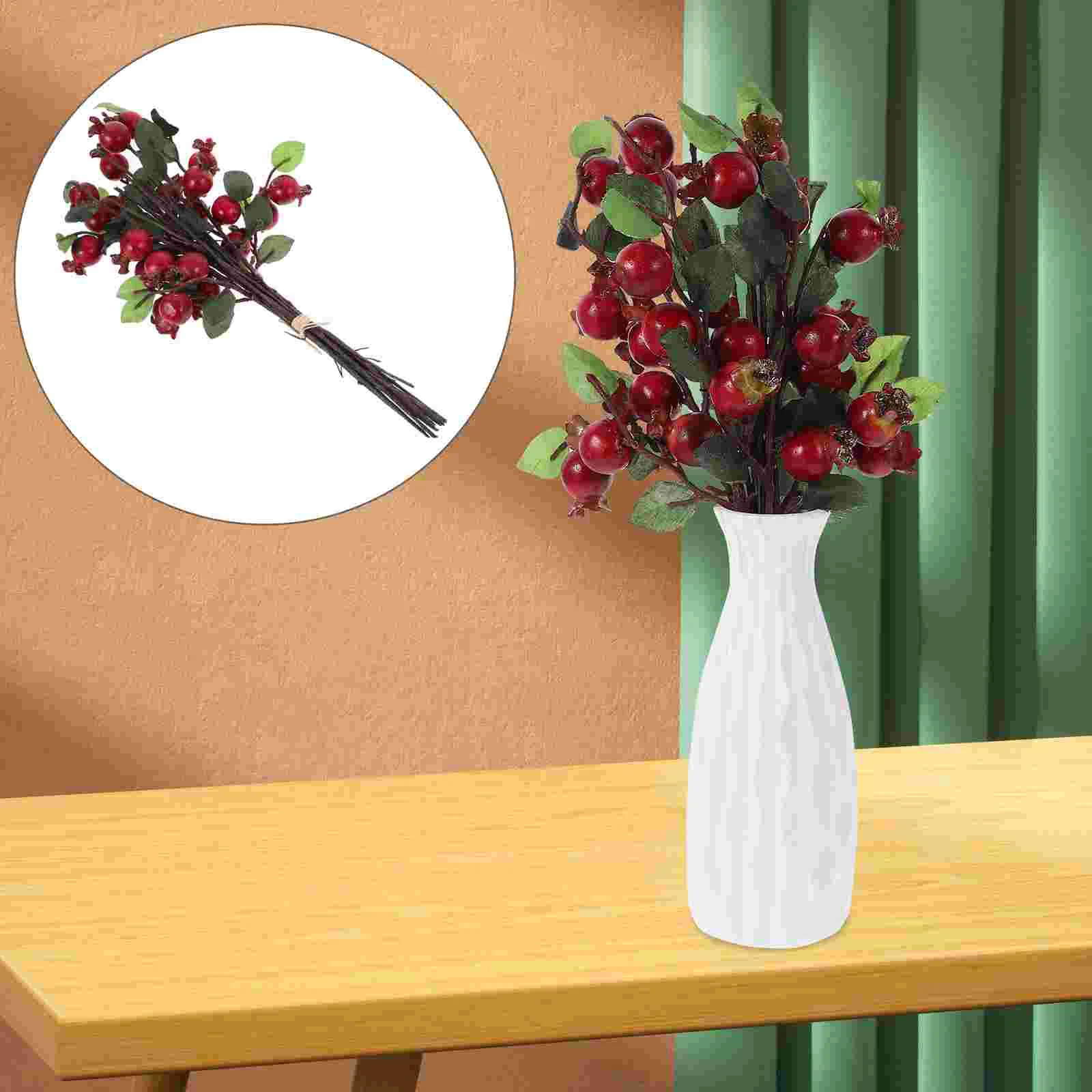 Mini Artificial Plants Christmas Picks Simulation Pomegranate Flower Floral Accessories
Mini Artificial Plants Christmas Picks Simulation Pomegranate Flower Floral Accessories
