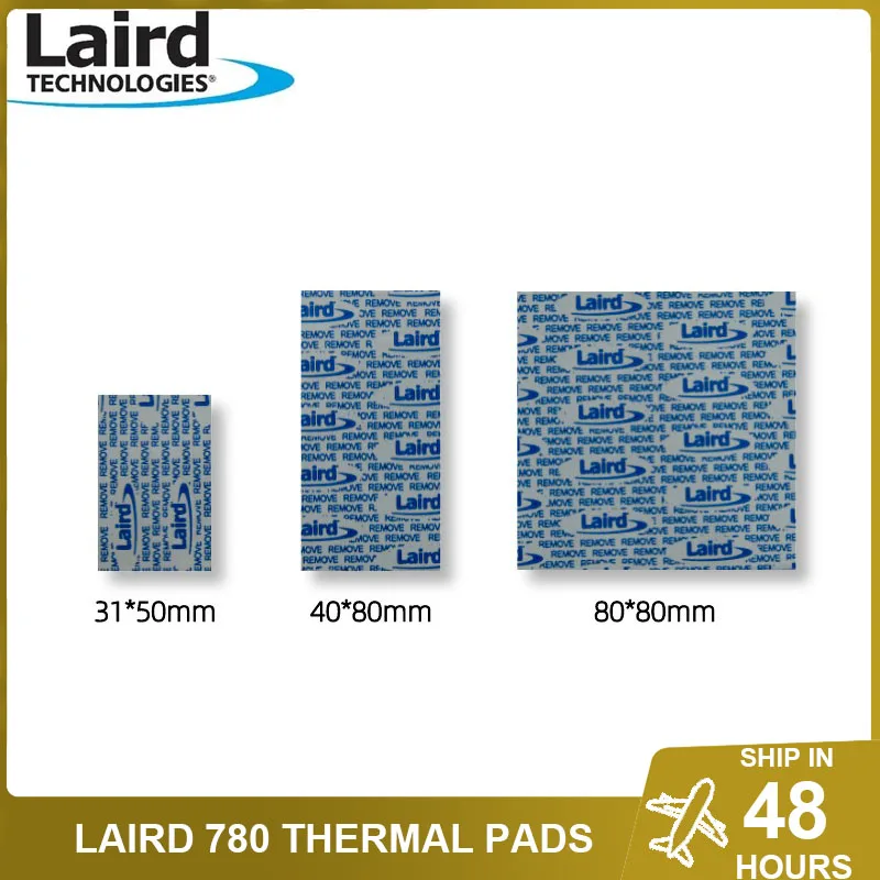 Laird 780 Phase Change Thermal Pads GPU CPU Laptop Heatsink Cooling Conductive Silicone Paste Mat PC Modding Cooler
Laird 780 Phase Change Thermal Pads GPU CPU Laptop Heatsink Cooling Conductive Silicone Paste Mat PC Modding Cooler