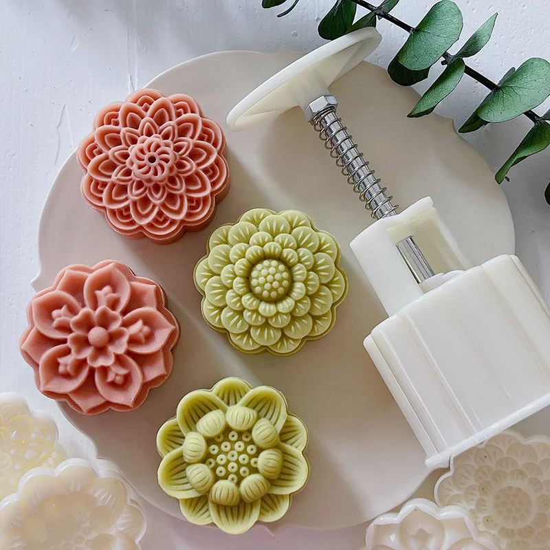 Chinese Lotus Pastry Mould,Creative Flowers Mooncake Mould, 3D Lotus Seed Pastry Hand Pressing Mould Retro Flower Cookie Stamp
Chinese Lotus Pastry Mould,Creative Flowers Mooncake Mould, 3D Lotus Seed Pastry Hand Pressing Mould Retro Flower Cookie Stamp