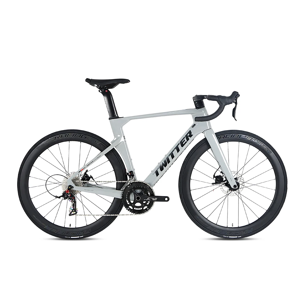 TWITTER road bike R10 22Speed 700C carbon wheel 12*142mm thru-axle disc brake carbon fiber bike bicycles frame carbon велосипед
TWITTER road bike R10 22Speed 700C carbon wheel 12*142mm thru-axle disc brake carbon fiber bike bicycles frame carbon велосипед