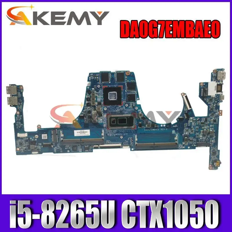 For HP Pavilion 15T-CS 15-CS Laptop Motherboard L34170-601 DA0G7EMBAE0 L34170-501 L34170-001 With SREJQ I5-8265U CTX1050 2GB 
For HP Pavilion 15T-CS 15-CS Laptop Motherboard L34170-601 DA0G7EMBAE0 L34170-501 L34170-001 With SREJQ I5-8265U CTX1050 2GB