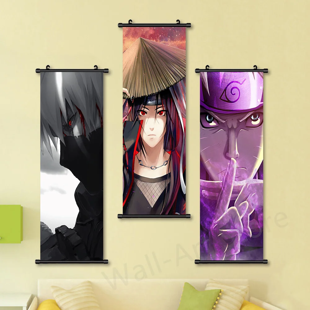Japanese Naruto Poster Wall Art Home Decor Anime Prints Canvas Sasuke Itachi Hanging Scrolls Painting Picture for Living Room
Japanese Naruto Poster Wall Art Home Decor Anime Prints Canvas Sasuke Itachi Hanging Scrolls Painting Picture for Living Room