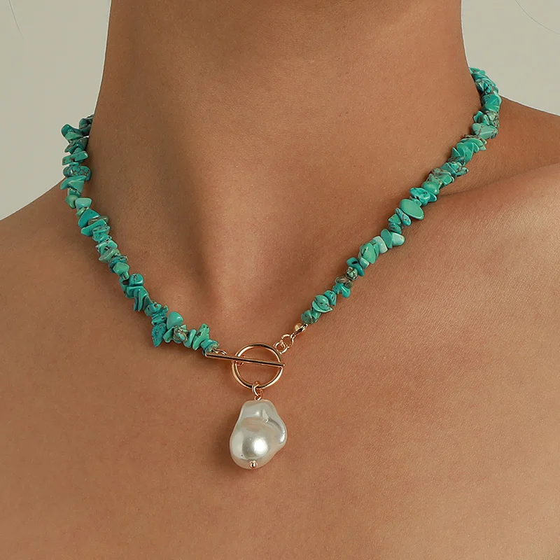 Simple Luxury OT Buckle Choker Necklaces for Women Personality Trendy Large Baroque Pearl Pendant Necklace Fashion Jewelry Sales
Simple Luxury OT Buckle Choker Necklaces for Women Personality Trendy Large Baroque Pearl Pendant Necklace Fashion Jewelry Sales