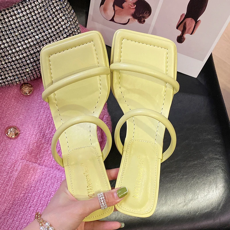 New Fashion Slippers Summer Women Pumps Thin High Heels Sandals 2022 Summer Sexy Peep Toe High-Heeled Shoes For Women Slides
New Fashion Slippers Summer Women Pumps Thin High Heels Sandals 2022 Summer Sexy Peep Toe High-Heeled Shoes For Women Slides