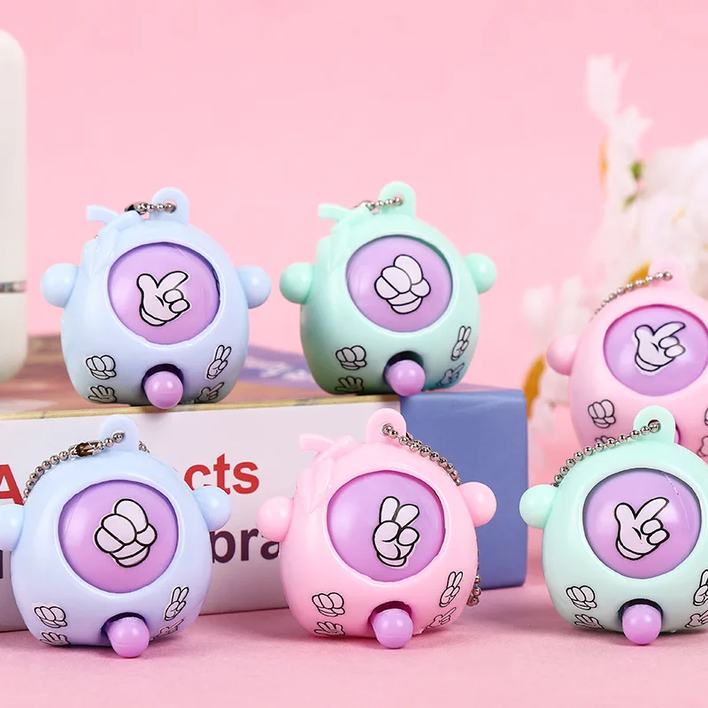 Funny Cartoon Fair Finger-Guessing Game Rock Paper Scissors Play Toy Egg Key Chain Kids Birthday Party Festival Surprised Gifts
Funny Cartoon Fair Finger-Guessing Game Rock Paper Scissors Play Toy Egg Key Chain Kids Birthday Party Festival Surprised Gifts