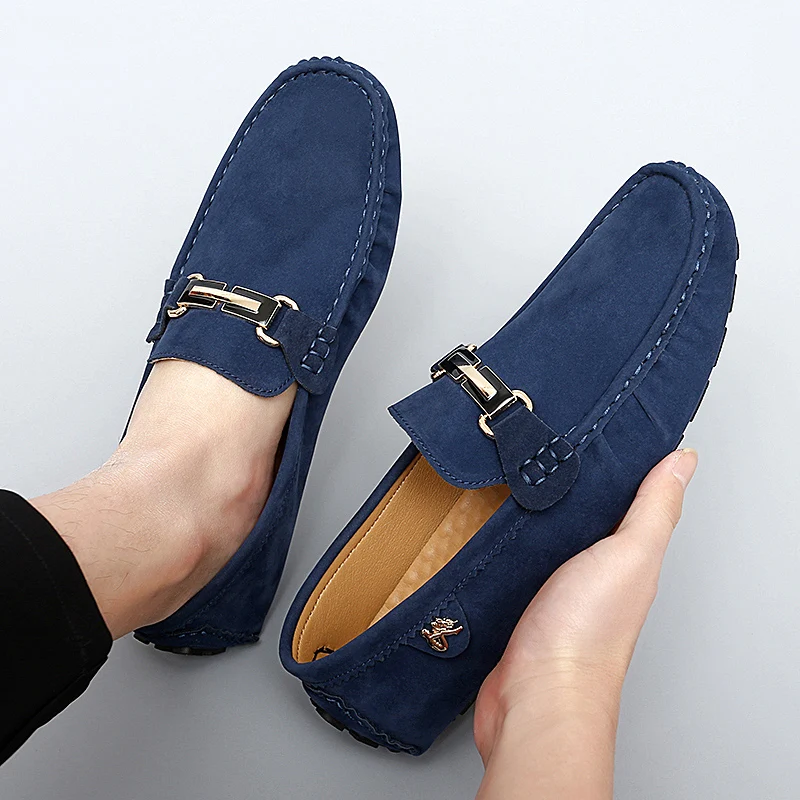 Size 48 Loafers Men Luxury Brand Moccasins Shoes Men Suede Leather Loafers Shoes Slip on Non-slip Driving Loafers for Men
Size 48 Loafers Men Luxury Brand Moccasins Shoes Men Suede Leather Loafers Shoes Slip on Non-slip Driving Loafers for Men
