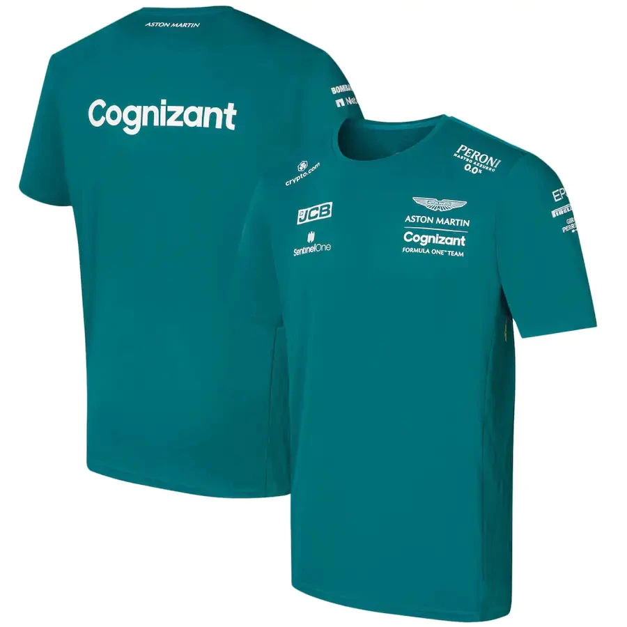 Aston Martin Cognizant Official F1 T-Shirt Team Shirt Hot Selling Formula 1 Racing Suit F1 Aston Martin Men's T-Shirt
Aston Martin Cognizant Official F1 T-Shirt Team Shirt Hot Selling Formula 1 Racing Suit F1 Aston Martin Men's T-Shirt