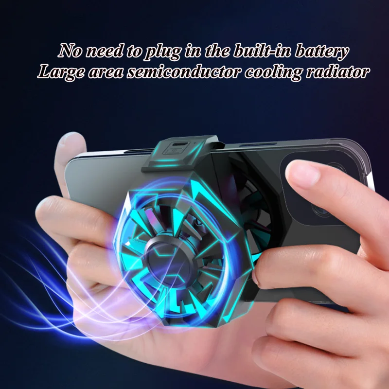 F21 Cell Phone Air-cooled Refrigeration Radiator Built-in Battery for PUBG Game Cooler for IPhone Samsung Xiaomi Cool Heat Sink
F21 Cell Phone Air-cooled Refrigeration Radiator Built-in Battery for PUBG Game Cooler for IPhone Samsung Xiaomi Cool Heat Sink