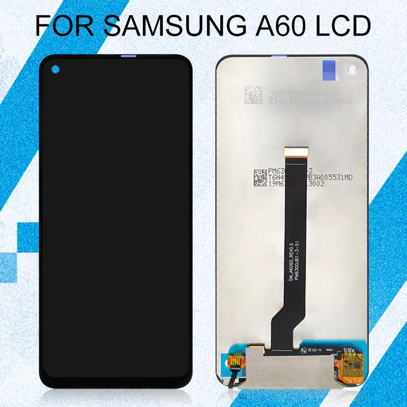 ЖК-дисплей 6,3 дюйма M40 для Samsung Galaxy A60, сенсорный экран с дигитайзером в сборе, Замена с рамкой
ЖК-дисплей 6,3 дюйма M40 для Samsung Galaxy A60, сенсорный экран с дигитайзером в сборе, Замена с рамкой