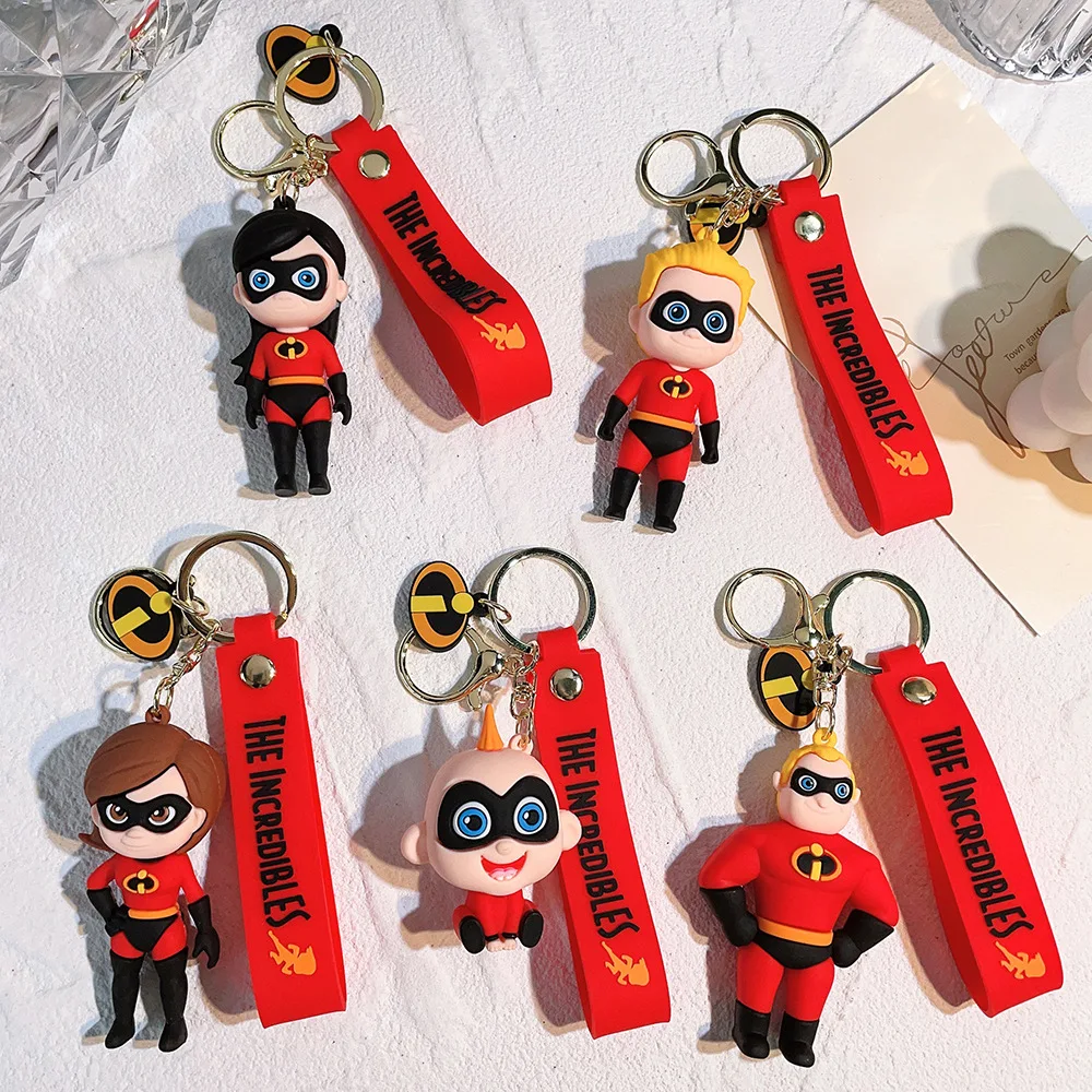 New Disney Super Family Keychain Anime Figure Toys The Incredibles Key Chain Couple Bag Pendent Gift Key Ring Accessories Gift
New Disney Super Family Keychain Anime Figure Toys The Incredibles Key Chain Couple Bag Pendent Gift Key Ring Accessories Gift