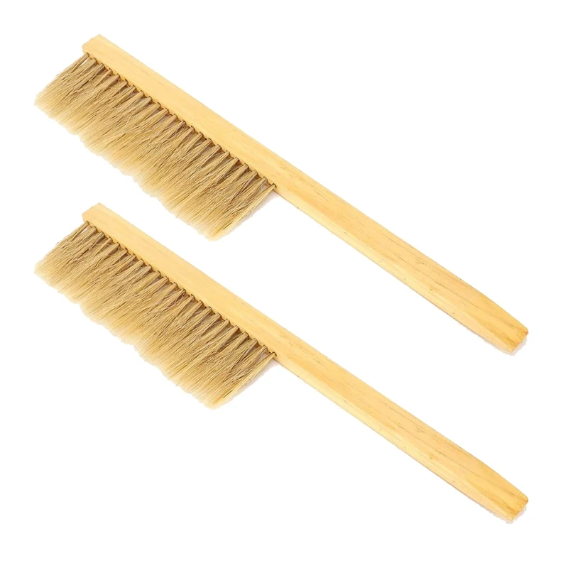 Best 2Pcs Double Row Bee Brush Wood Honey Brush Horse Tail Hair Bee Brush Bee Beekeeping Tools
Best 2Pcs Double Row Bee Brush Wood Honey Brush Horse Tail Hair Bee Brush Bee Beekeeping Tools