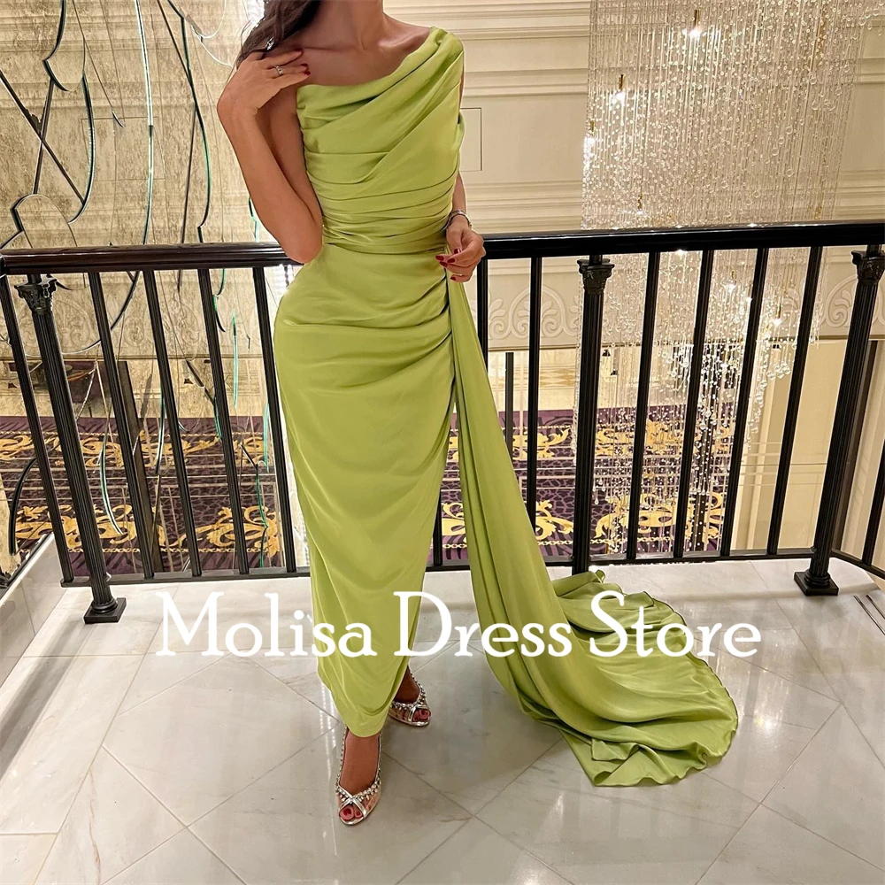 Fashio One Shoulder Green Mermiad Formal Occasion Prom Dresses Floor-Length Women Evening Party Dress فساتين حفلات
Fashio One Shoulder Green Mermiad Formal Occasion Prom Dresses Floor-Length Women Evening Party Dress فساتين حفلات