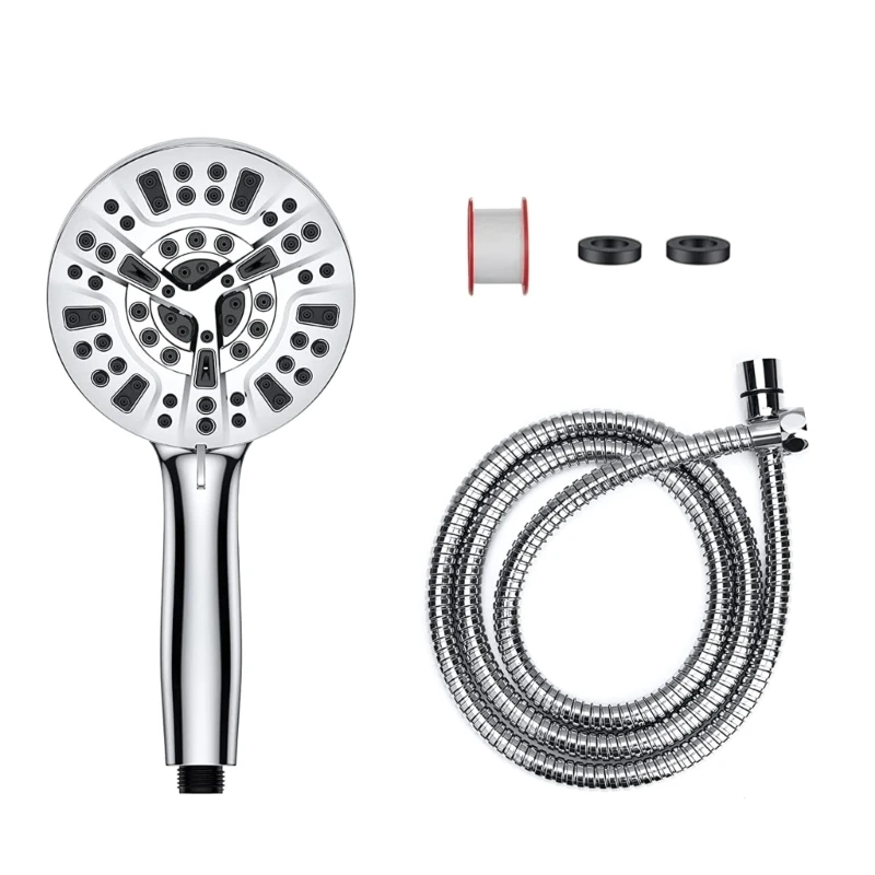 Bathroom Shower with Hose Water Saving Handheld Rainfalls Showerhead DropShipping
Bathroom Shower with Hose Water Saving Handheld Rainfalls Showerhead DropShipping