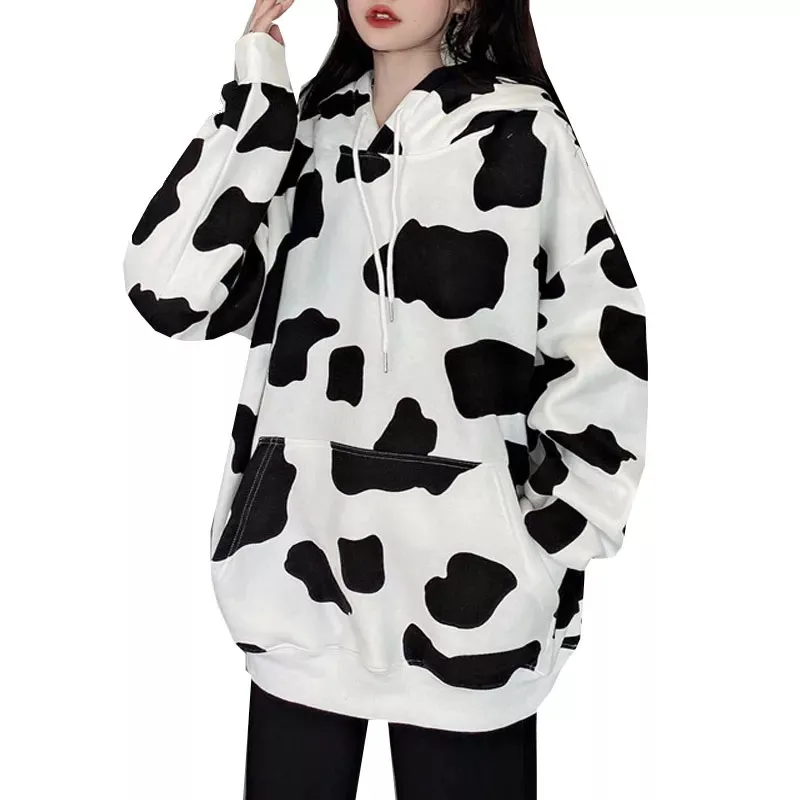 Autumn Winter Female Hoodies Cow Printed Women Sweatshirt Hoodie Long Sleeve Fashion Women's Hoodies Casual Lady Hooded Tops
Autumn Winter Female Hoodies Cow Printed Women Sweatshirt Hoodie Long Sleeve Fashion Women's Hoodies Casual Lady Hooded Tops
