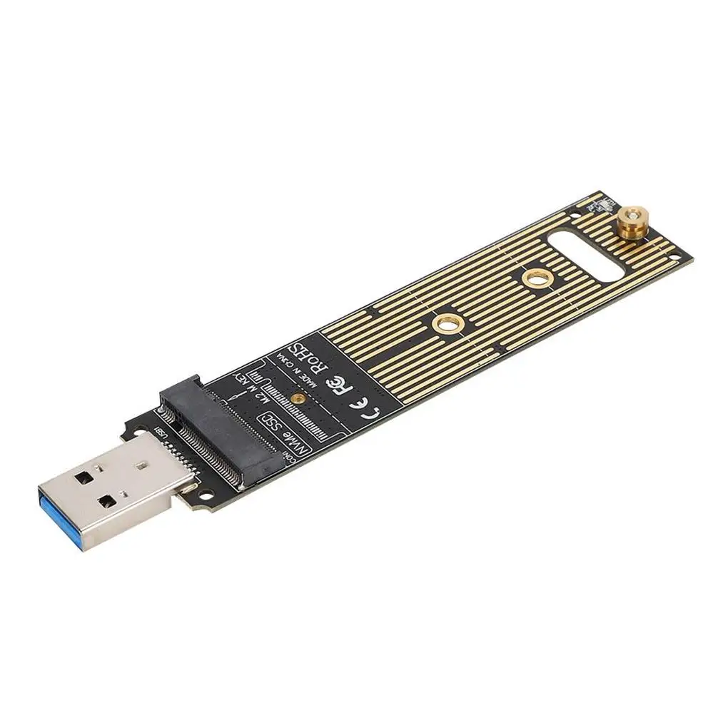 JMS583 M.2 NVME to USB3.0 Mobile Riser Card for PCI-E (KEY M) M.2 NVME SSD Expansion Card
JMS583 M.2 NVME to USB3.0 Mobile Riser Card for PCI-E (KEY M) M.2 NVME SSD Expansion Card