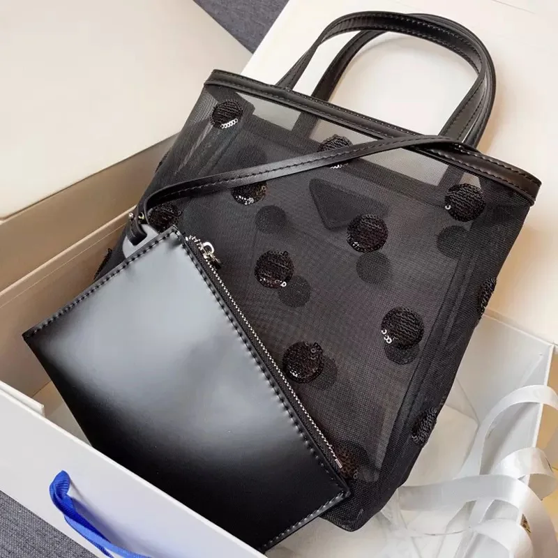2022 New Fashion Purses And Handbags Luxury Designer Net Yarn Embroidery Shoulder Bags Women's Ladies Polka Dot Sequin Tote Bag
2022 New Fashion Purses And Handbags Luxury Designer Net Yarn Embroidery Shoulder Bags Women's Ladies Polka Dot Sequin Tote Bag
