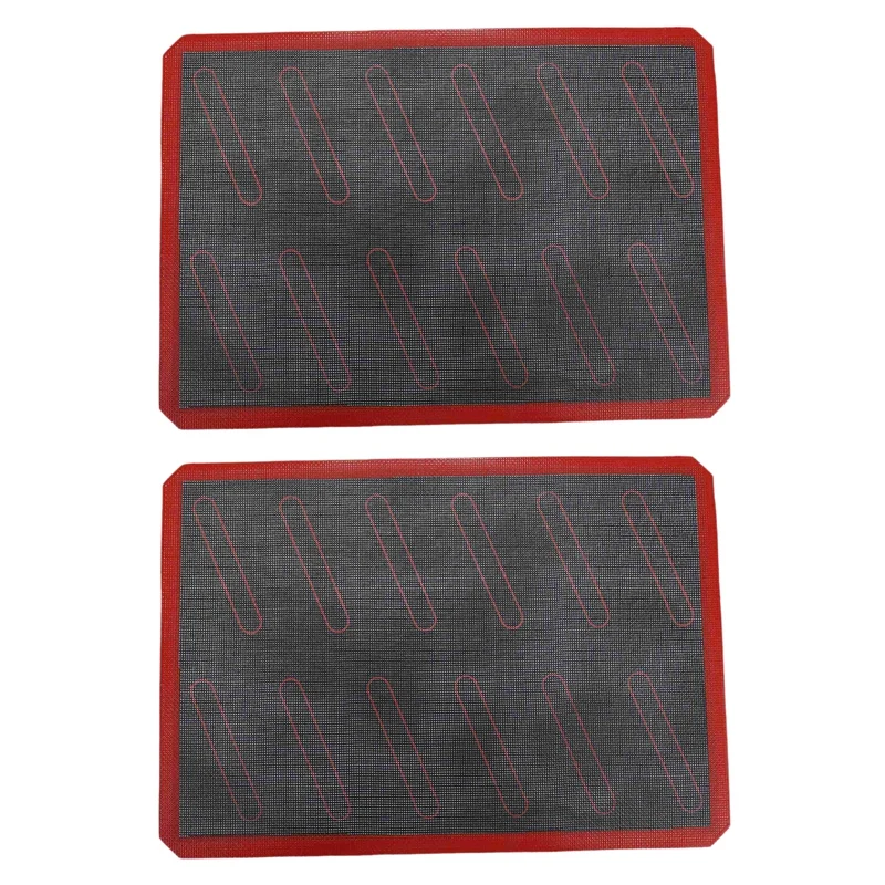 2X Nonstick Silicone Baking Mat Heat Resistant Oven Sheet Liner Pad Rolling Dough Mat Roast Tool
2X Nonstick Silicone Baking Mat Heat Resistant Oven Sheet Liner Pad Rolling Dough Mat Roast Tool