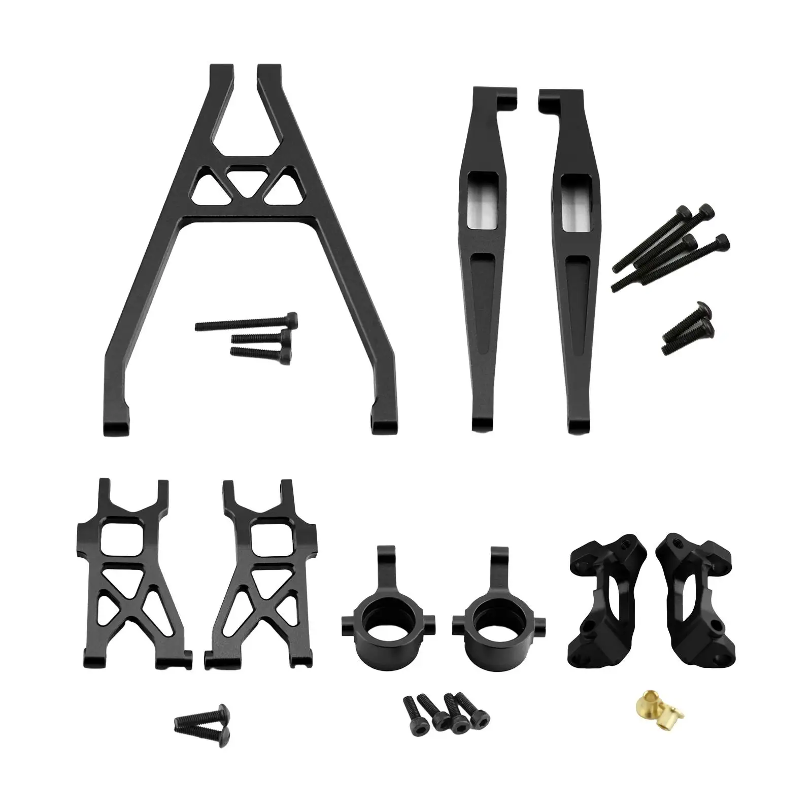 Metal RC Car Upgrades Parts Front Lower Swing Arms Upper A Arm DIY Accessories Combo Set for 1/18 AX90052 AX90069 RC Car Crawler
Metal RC Car Upgrades Parts Front Lower Swing Arms Upper A Arm DIY Accessories Combo Set for 1/18 AX90052 AX90069 RC Car Crawler
