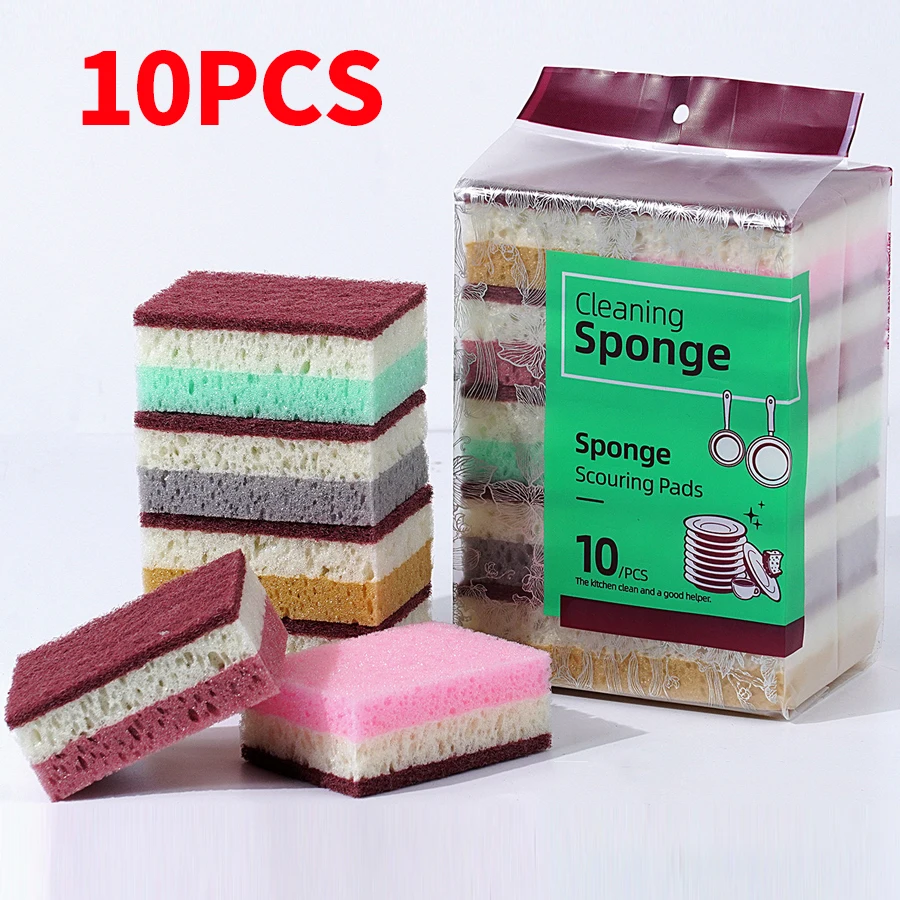 Набор из 10 губок-щеток для кухни
Набор из 10 губок-щеток для кухни