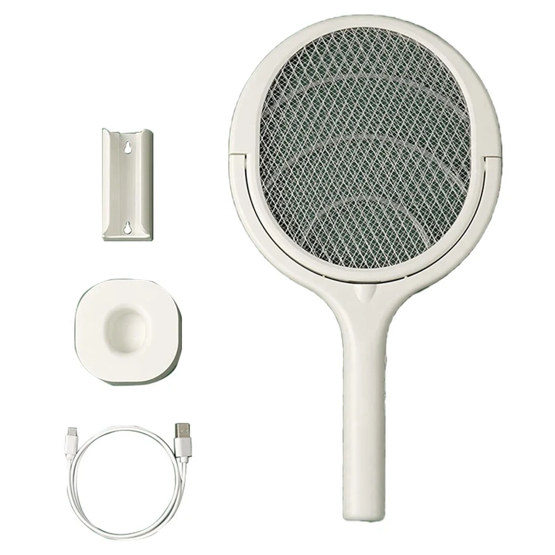 Electric Fly Swatter Mosquito Zapper Indoor Fruit Fly Zapper Gnat Trap Rotating Head Rechargeable
Electric Fly Swatter Mosquito Zapper Indoor Fruit Fly Zapper Gnat Trap Rotating Head Rechargeable