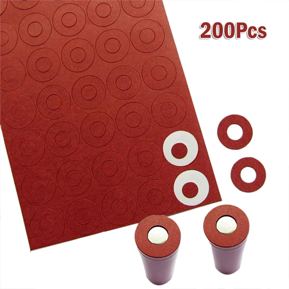 200Pcs Battery Insulators Adhesive Paper Red Hollow Insulating Gasket For 18650 Battery Insulator Avoid Batteries Short Circuit
200Pcs Battery Insulators Adhesive Paper Red Hollow Insulating Gasket For 18650 Battery Insulator Avoid Batteries Short Circuit
