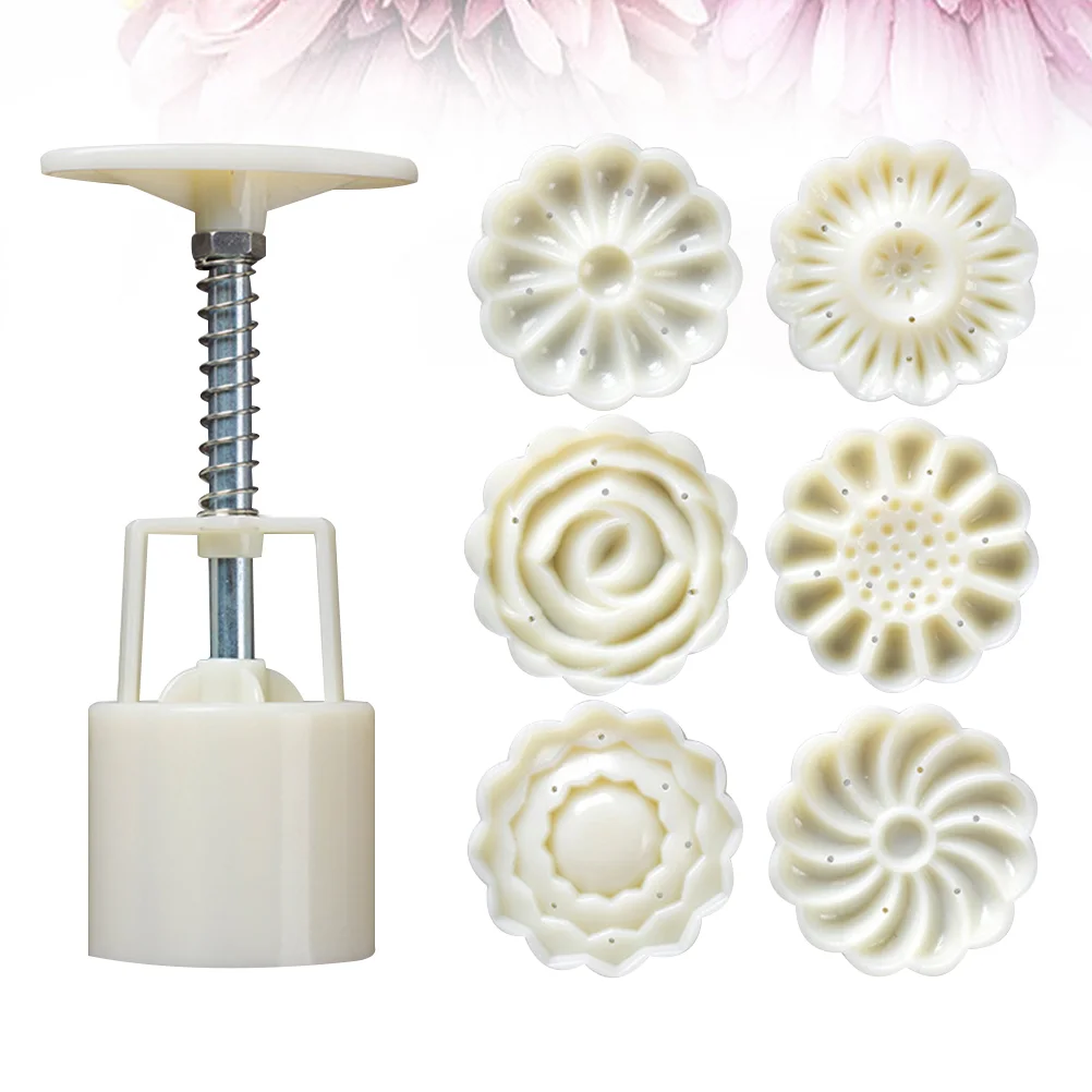 Cake Mooncake Moon Mould Mold Cookie Press Baking Stamps Stamp Hand Setwithmaker Molds Pressed Biscuit Diy Flower Tool Fondant
Cake Mooncake Moon Mould Mold Cookie Press Baking Stamps Stamp Hand Setwithmaker Molds Pressed Biscuit Diy Flower Tool Fondant