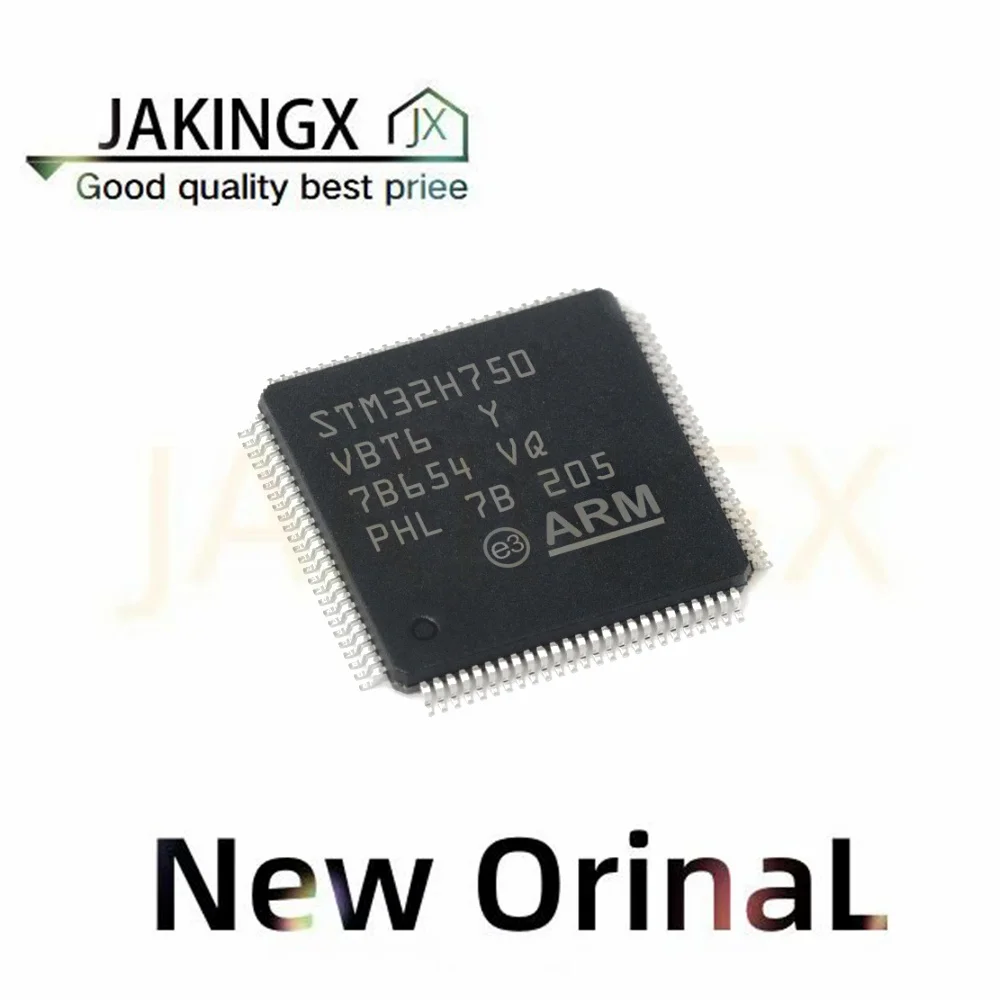 1-100Pcs New Original STM32H750VBT6 32H750VBT 128KB ARM-MSeries 1MB 480MHz FLASH 82 LQFP-100(14x14) Microcontroller Units
1-100Pcs New Original STM32H750VBT6 32H750VBT 128KB ARM-MSeries 1MB 480MHz FLASH 82 LQFP-100(14x14) Microcontroller Units